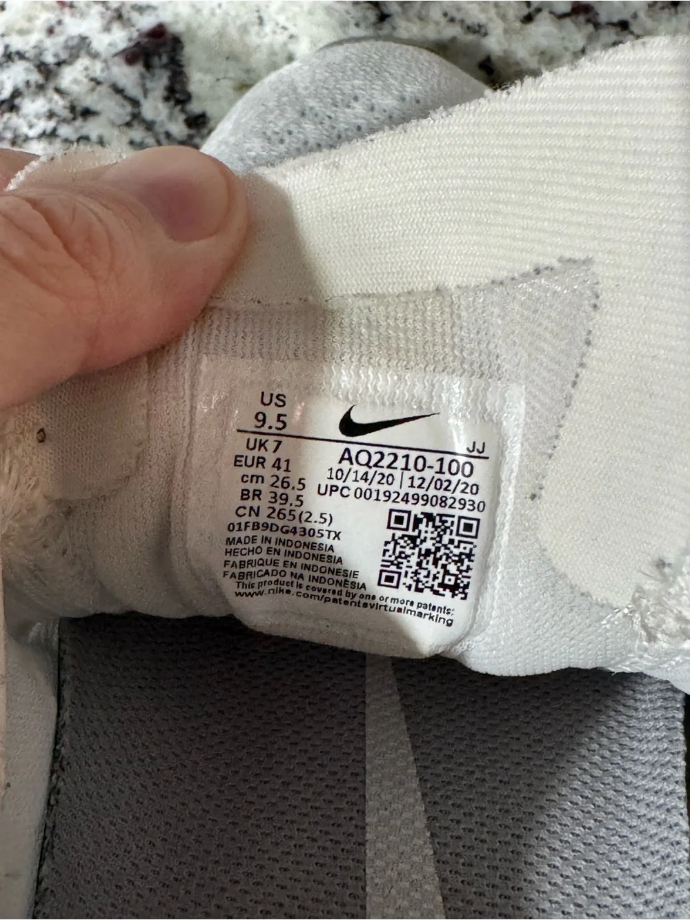 Nike Women’s Lightweight White Running Sneakers
